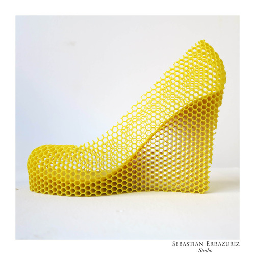 zapato diseñado con impresora 3D