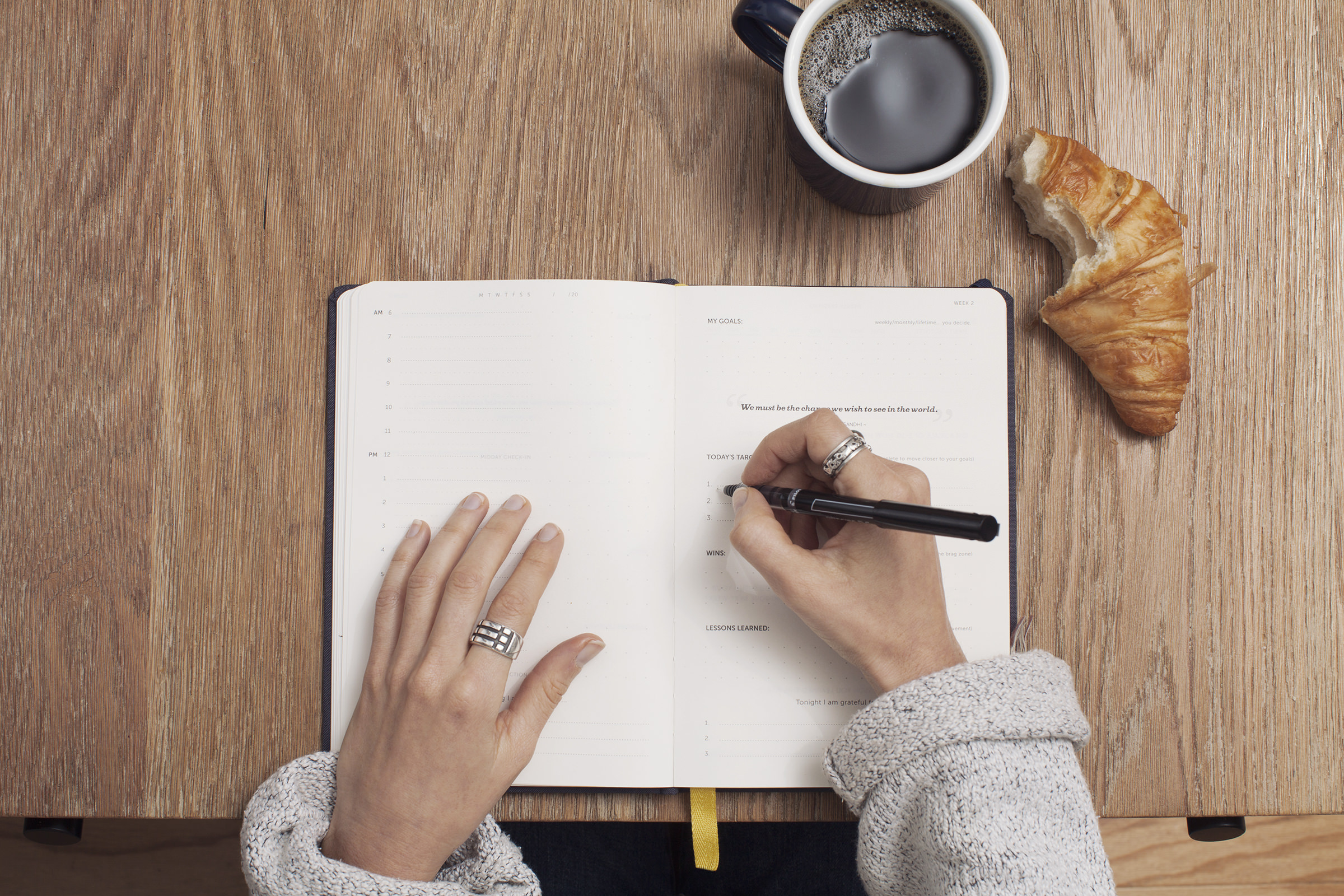 Organízate con el método «Bullet Journal»